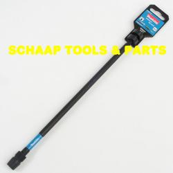 Bithouder 304mm magnetisch Impact Black | E-24147